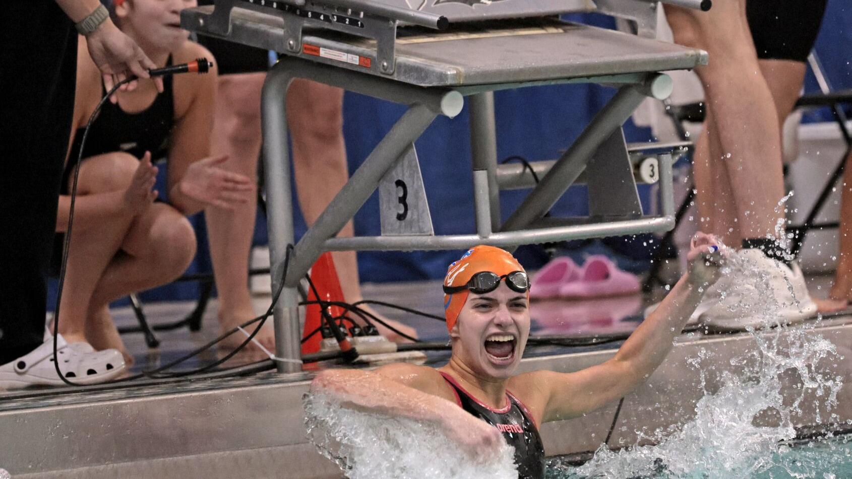 Photos: Clayton takes second place in Class 1 girls swimming and diving state finals